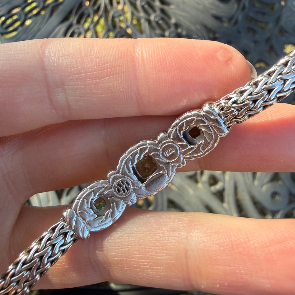 John Hardy Diamond Bracelet 925 - Picture 5 of 5